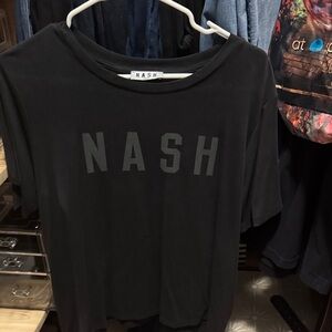 Nash Black Graphic Tee